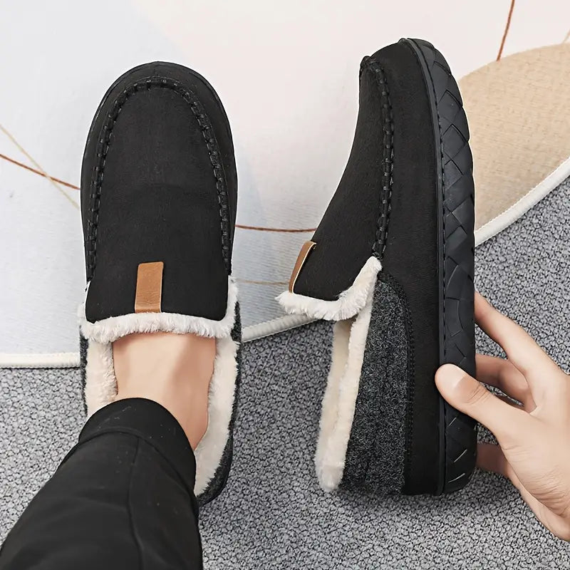 Plush Comfort Loafers – Cozy Warmth for Chilly Days