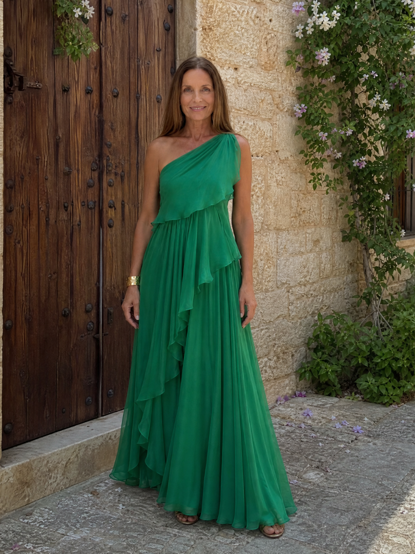 Tracey | Elegant Flowy Maxi Dress for Women