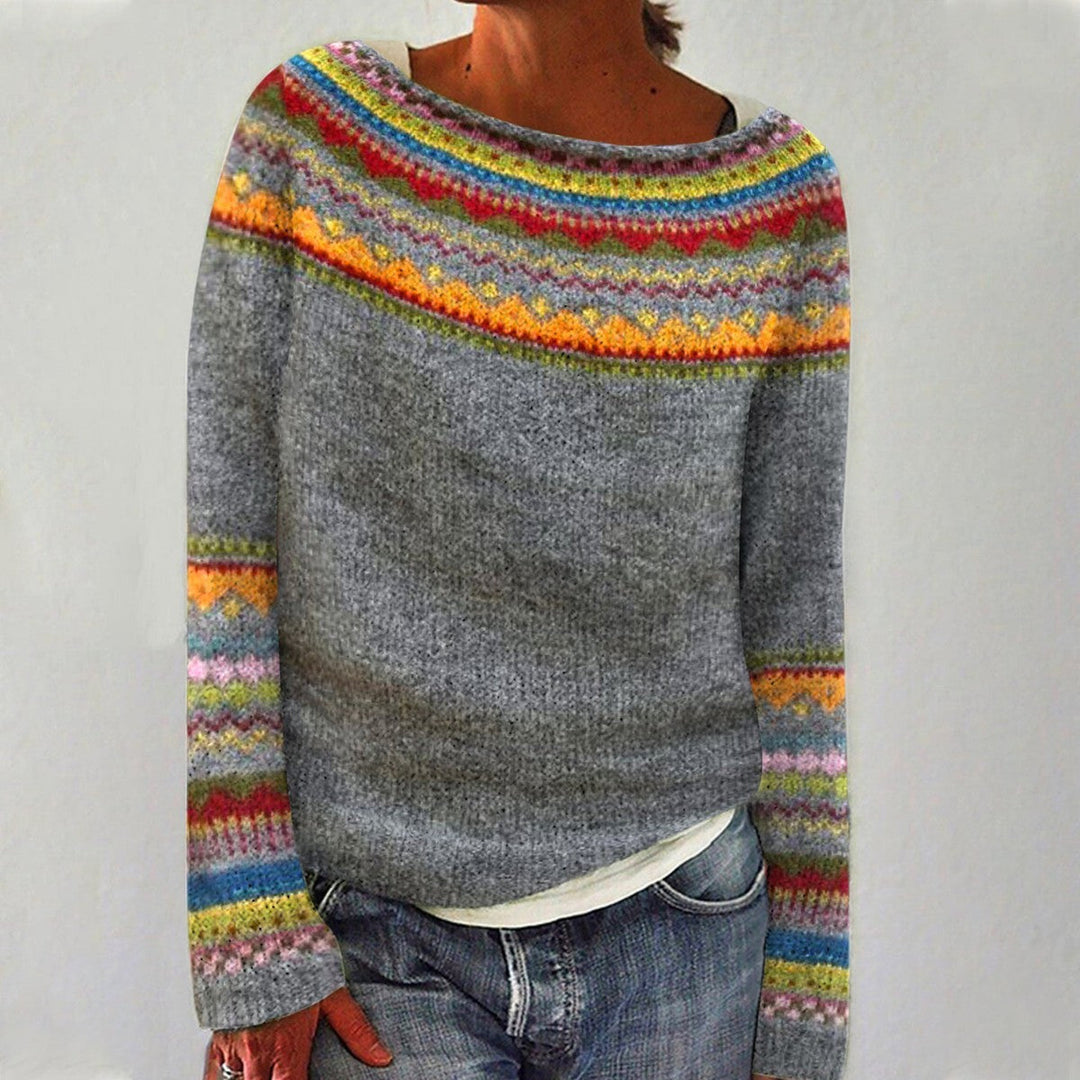 Jasmin™ - Comfortable Retro Jumper
