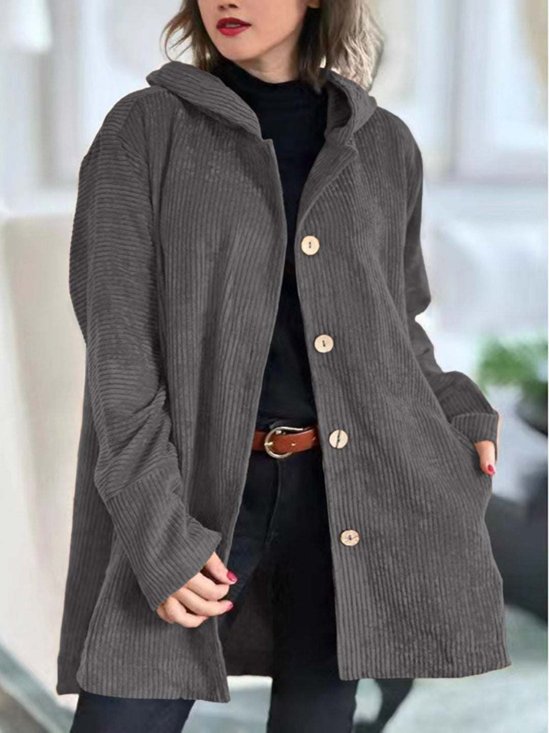 Eleanor™ | Cozy Hooded Everyday Jacket