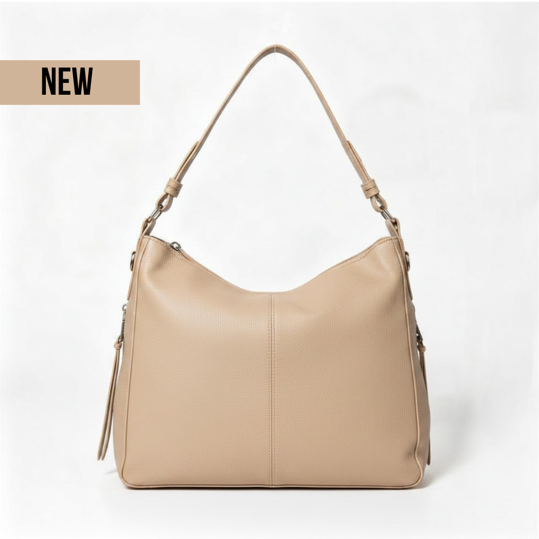 Luxury Leather Hobo Anti-Theft Handbag 2.0 + FREE Pouch Wallet (6-Layer Security Edition)