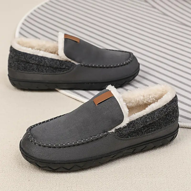 Plush Comfort Loafers – Cozy Warmth for Chilly Days