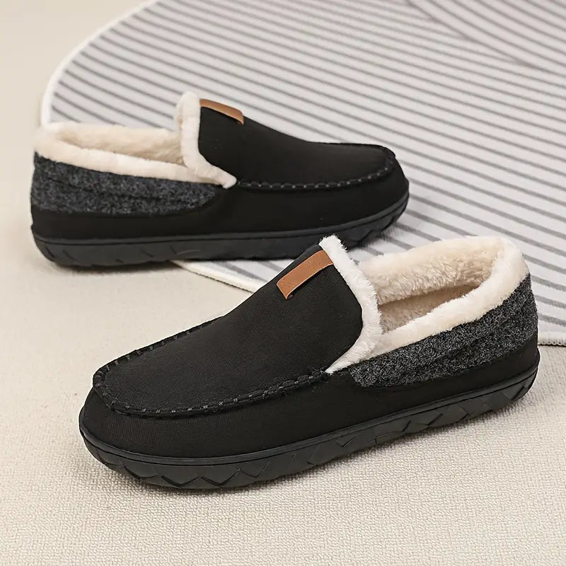 Plush Comfort Loafers – Cozy Warmth for Chilly Days