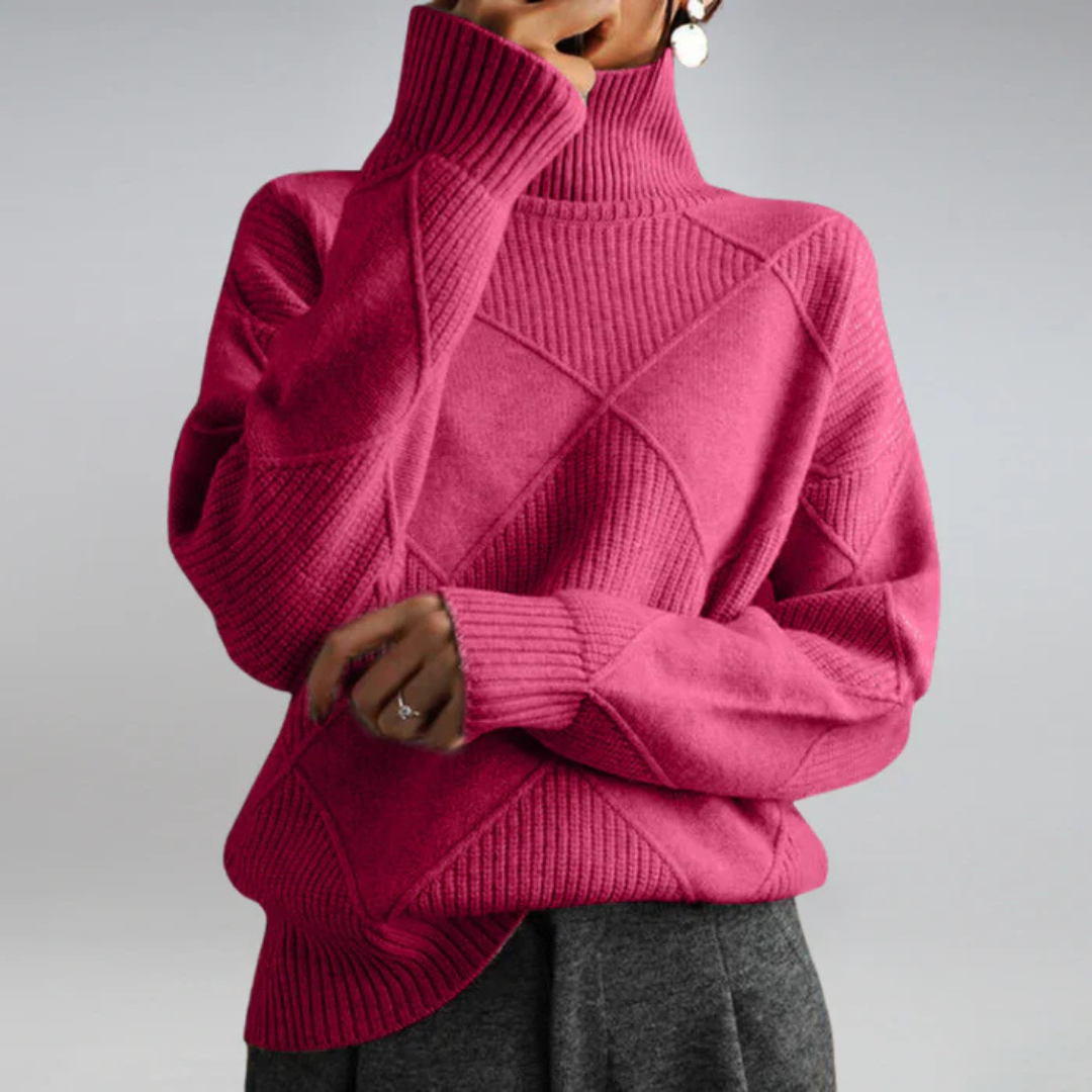 Anne | Luxe Turtleneck Sweater