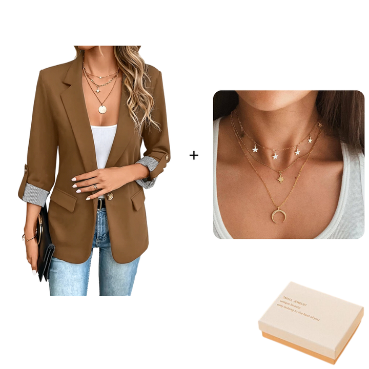 ✨New Arrivals & Special Offers-Women's Casual Blazer Jacket