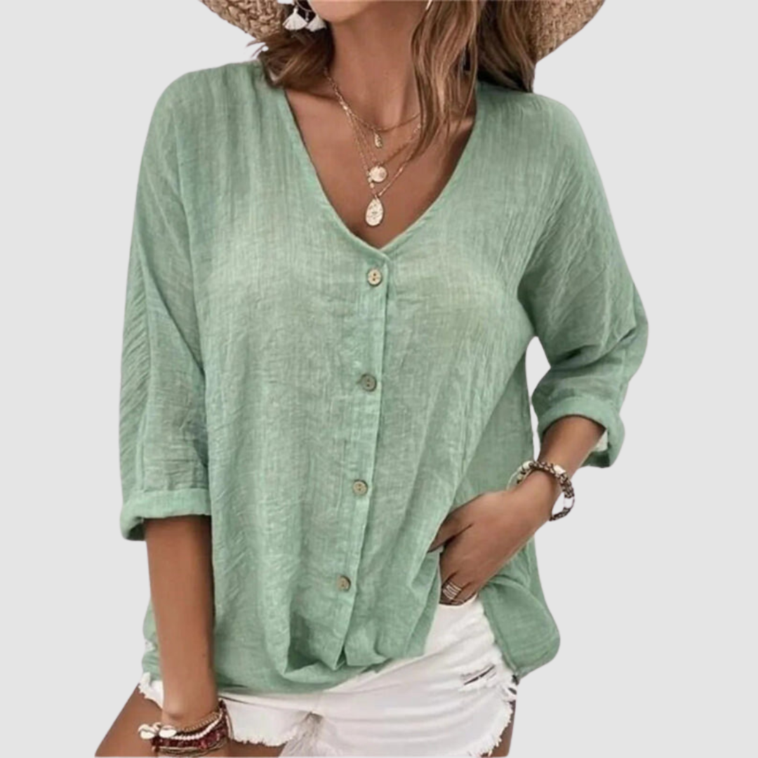 Monica™ Elegant Breathable Blouse