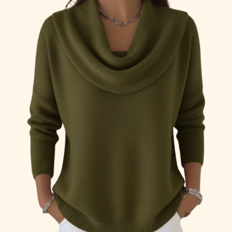 Iole | Cowl-Neck Sweater