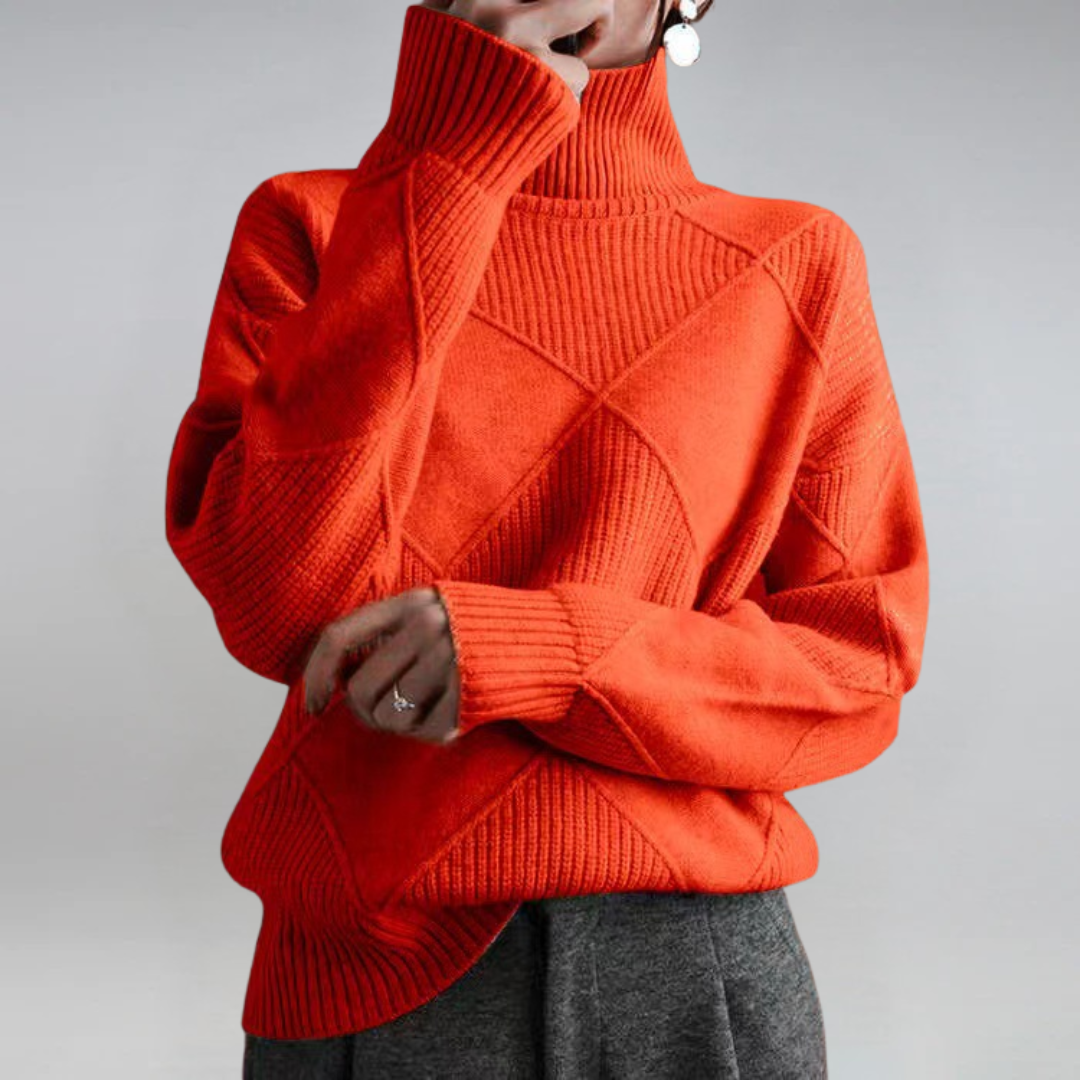 Anne | Luxe Turtleneck Sweater