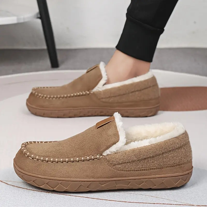 Plush Comfort Loafers – Cozy Warmth for Chilly Days