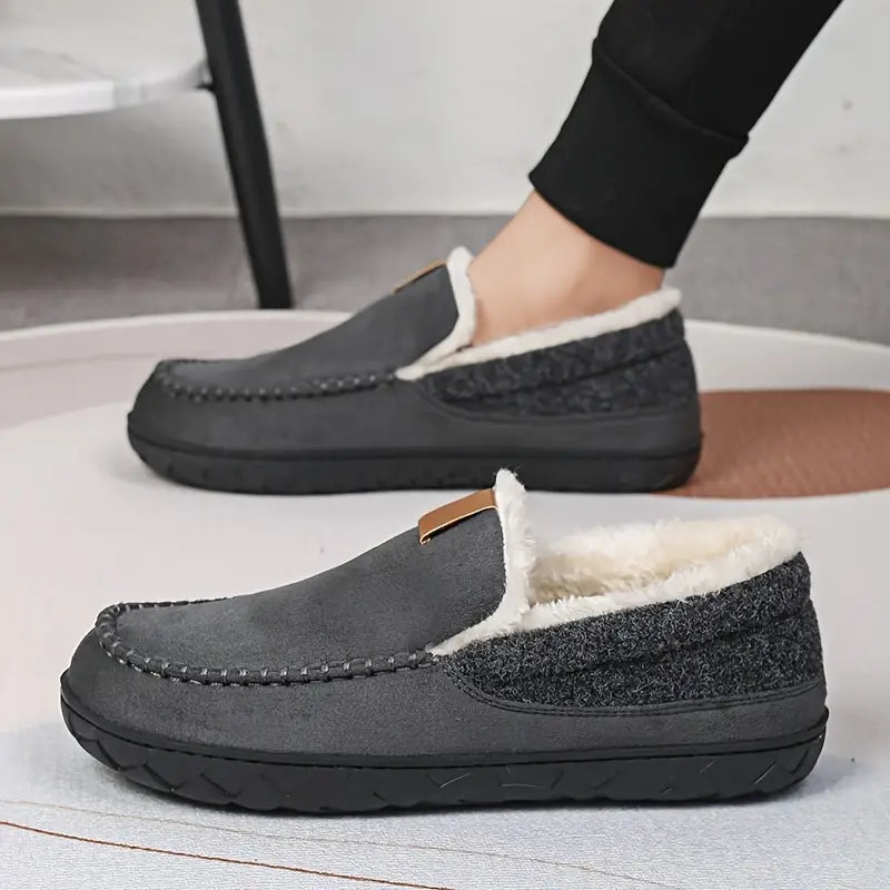 Plush Comfort Loafers – Cozy Warmth for Chilly Days