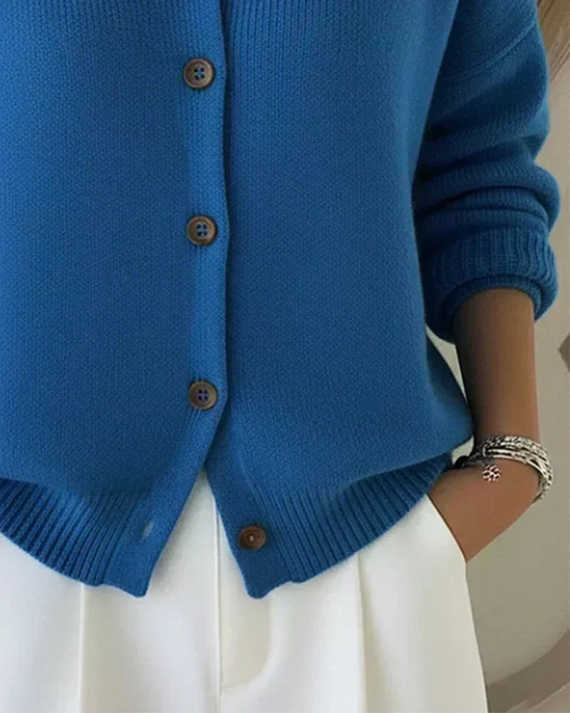 Velia | Cardigan with Peter Pan Collar