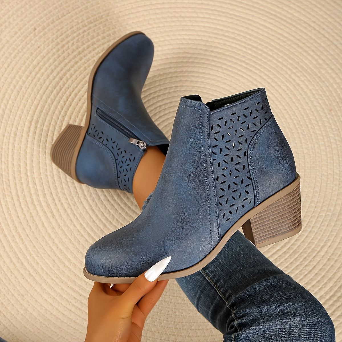 Léonie™ | Elegant Comfort Ankle Boots