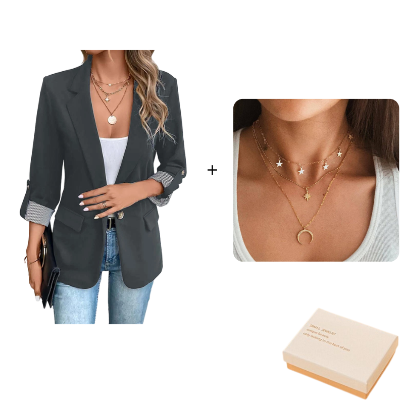 ✨New Arrivals & Special Offers-Women's Casual Blazer Jacket