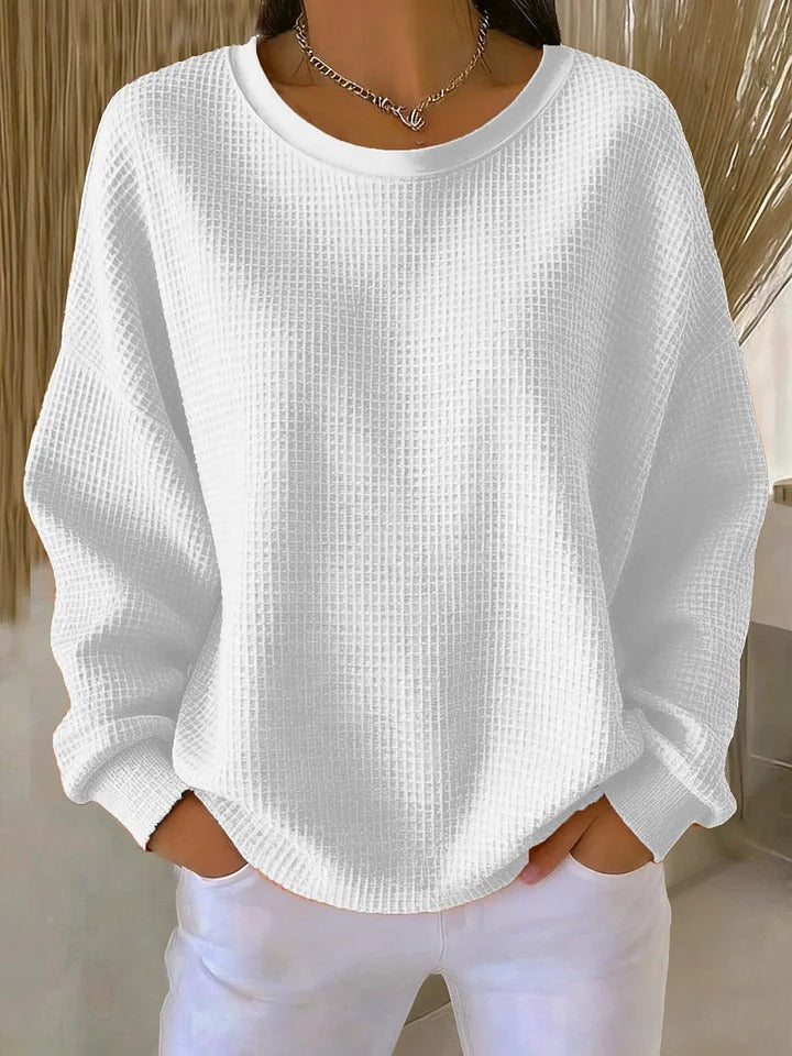 Norma | Classic Waffle-Knit Sweater