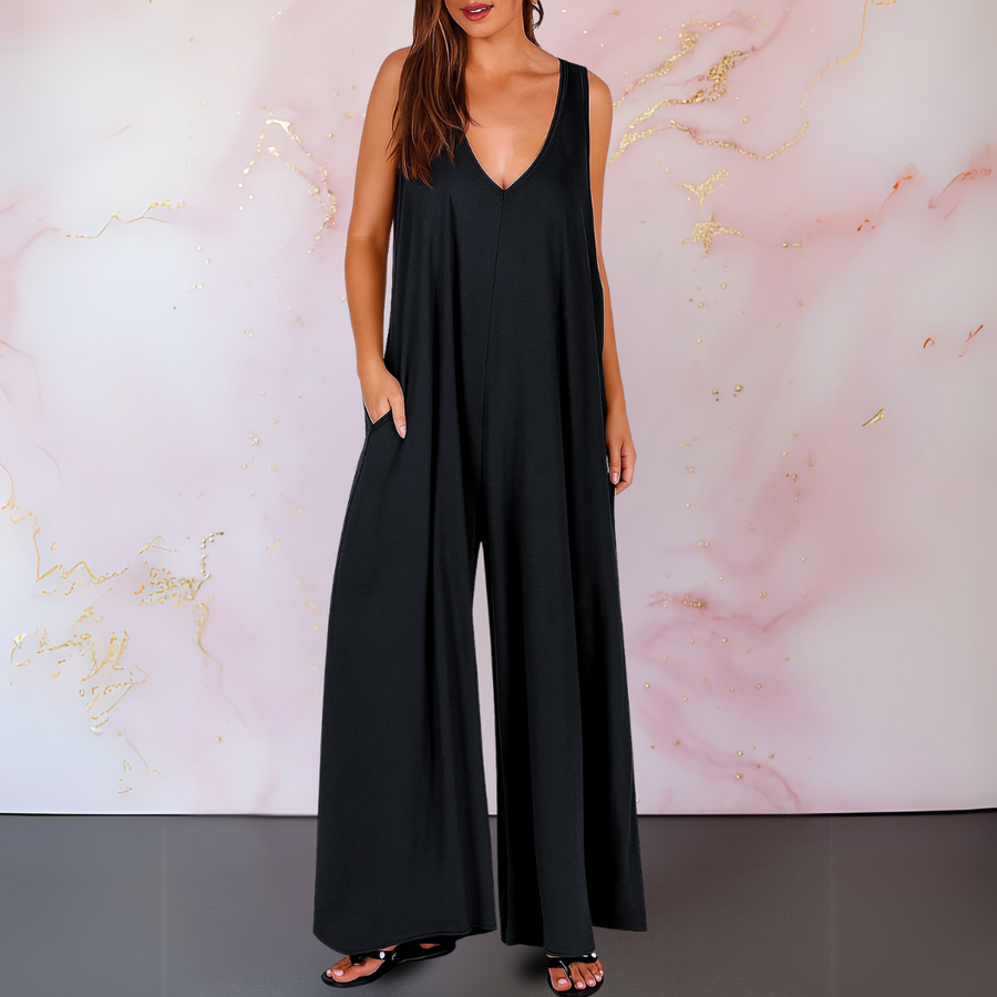 Nella™ Comfy V-Neck Jumpsuit