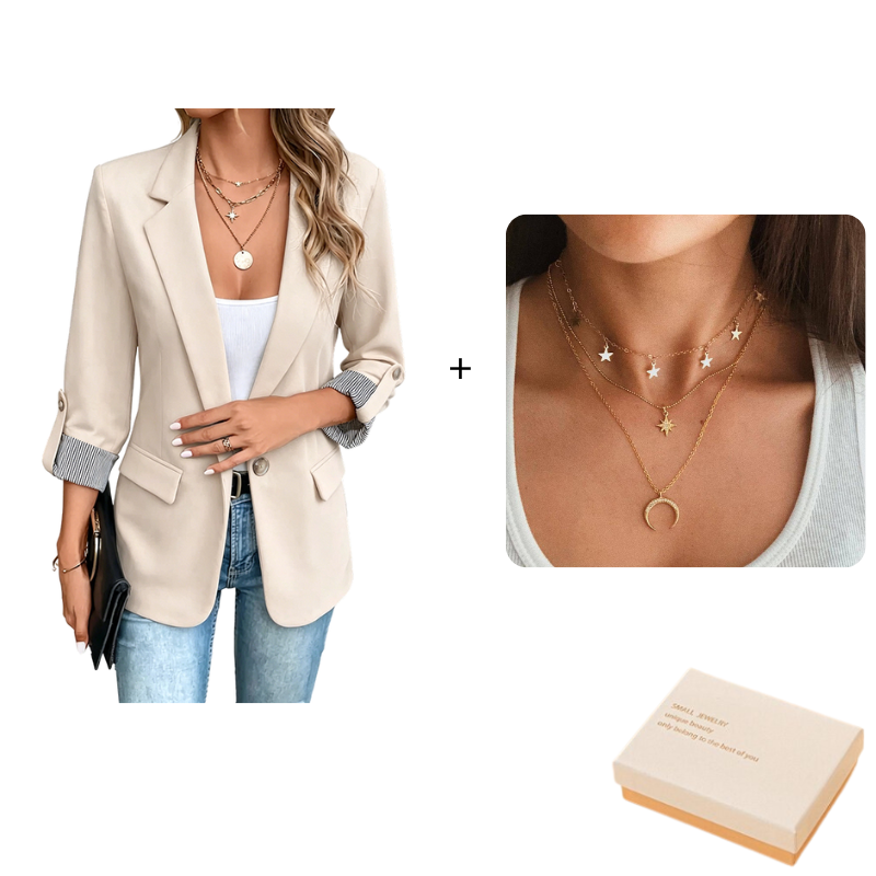 ✨New Arrivals & Special Offers-Women's Casual Blazer Jacket
