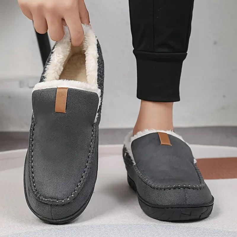 Plush Comfort Loafers – Cozy Warmth for Chilly Days