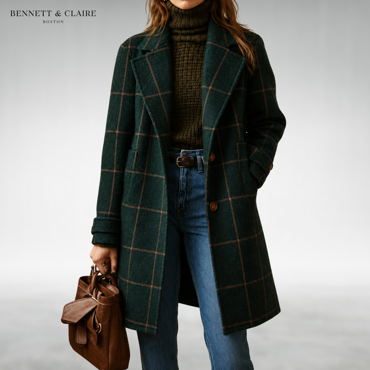 Lauren Classic Checkered Coat