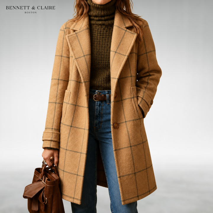 Lauren Classic Checkered Coat