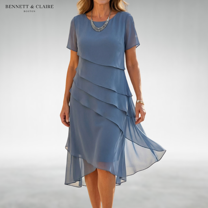Vinna™ Layered Midi Dress