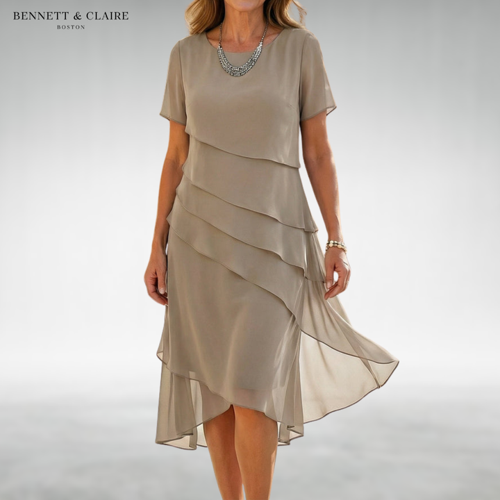 Vinna™ Layered Midi Dress