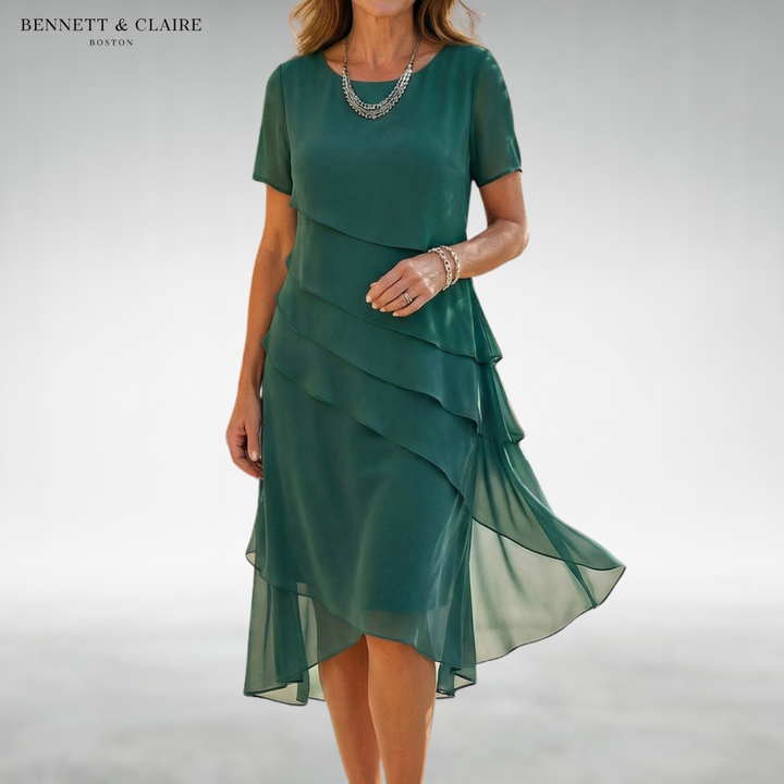 Vinna™ Layered Midi Dress