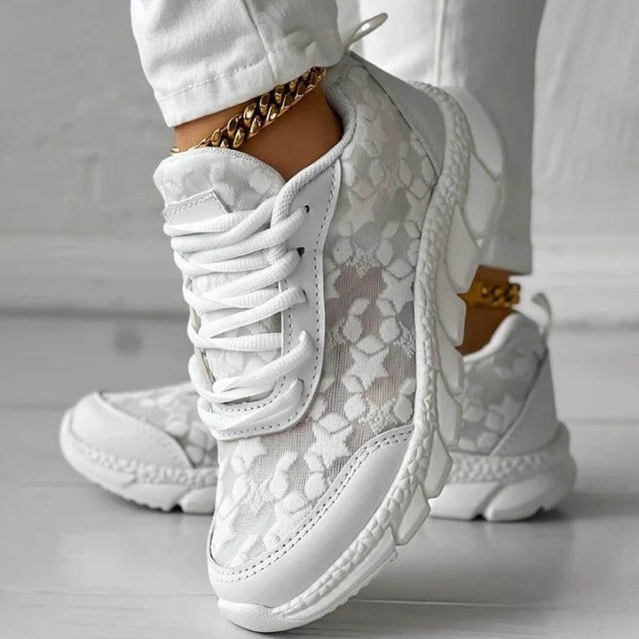 Lily™ | White Sneakers