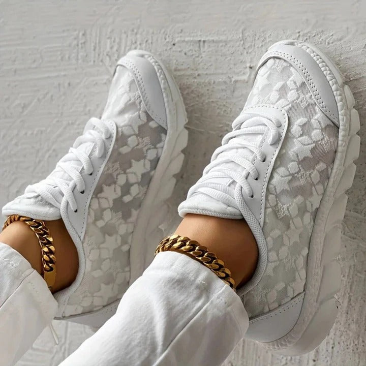 Lily™ | White Sneakers