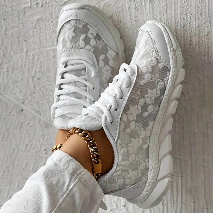Lily™ | White Sneakers