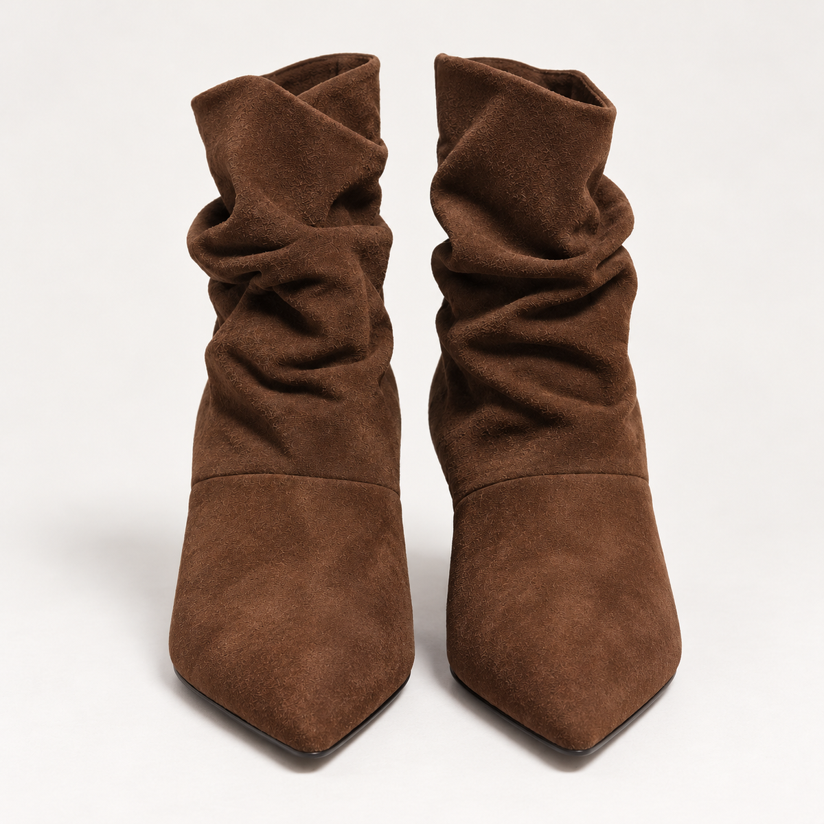 Elly | Brown Slouchy Ankle Boots
