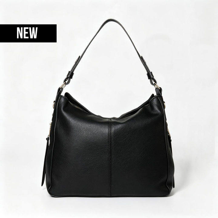 Luxury Leather Hobo Anti-Theft Handbag 2.0 + FREE Pouch Wallet (6-Layer Security Edition)