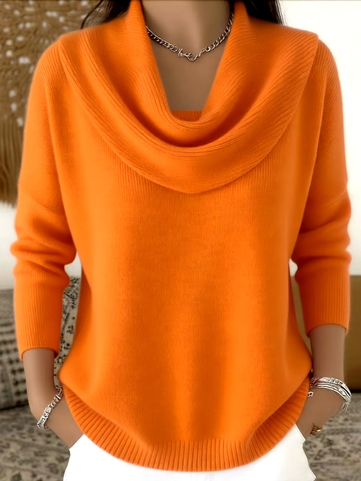 Iole | Cowl-Neck Sweater