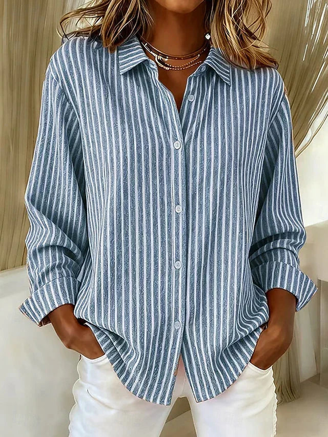 Ginevra | Striped Button-Up Shirt