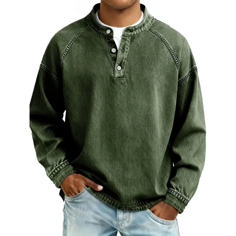 Beckett™ | Vintage Button-Up Shirt
