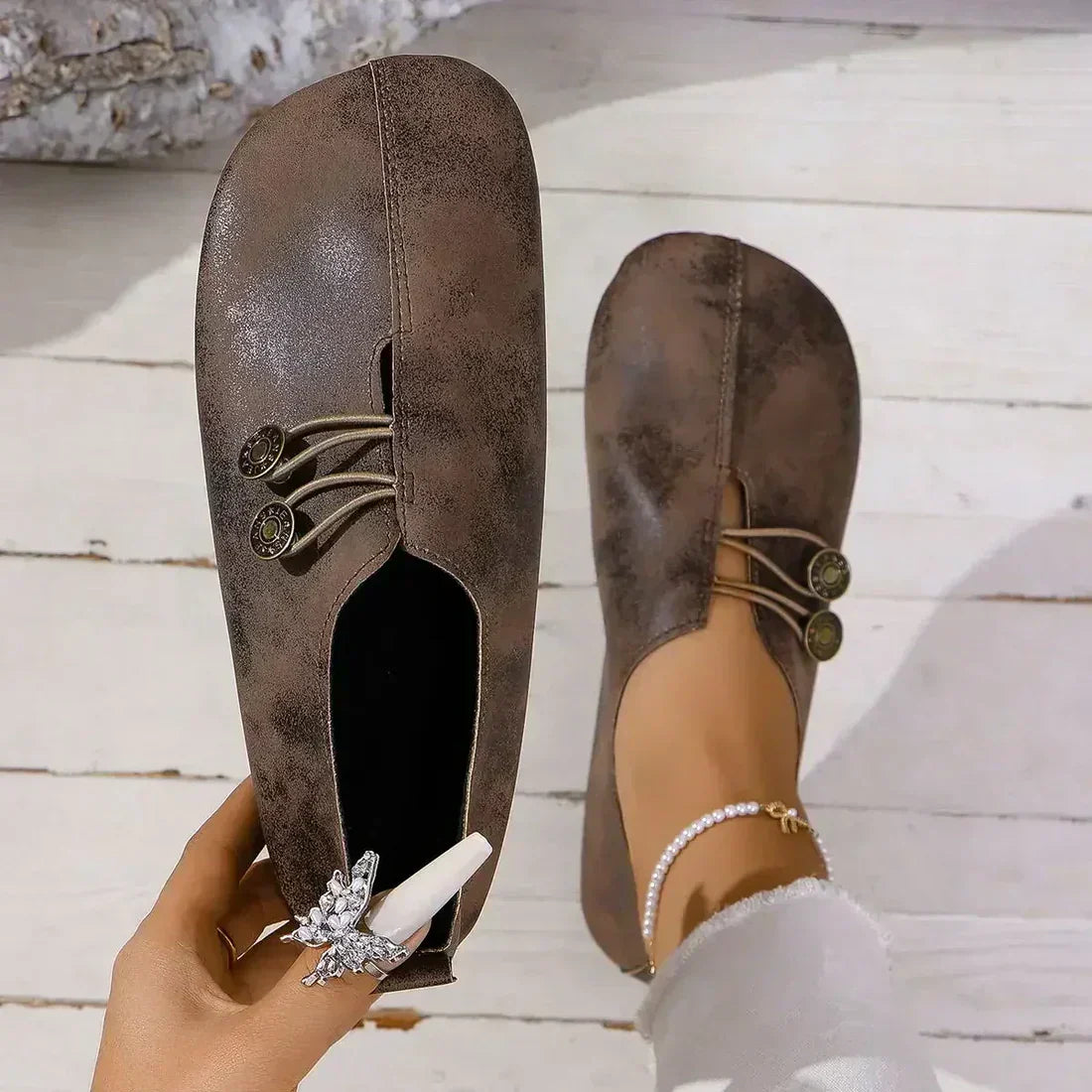 Mila™ | Elegant Suede Moccasins