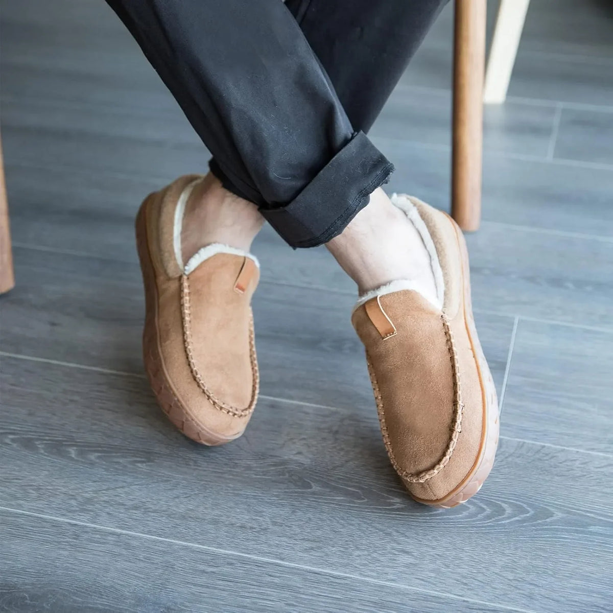 Plush Comfort Loafers – Cozy Warmth for Chilly Days