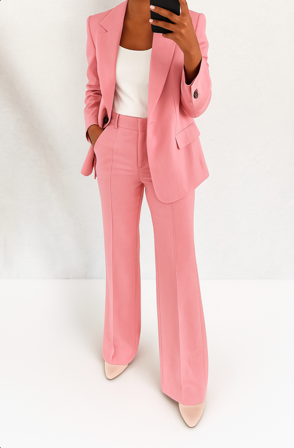 Brenda - Timeless Tailored Set | Elegant Two-Piece Slim Fit Suit
