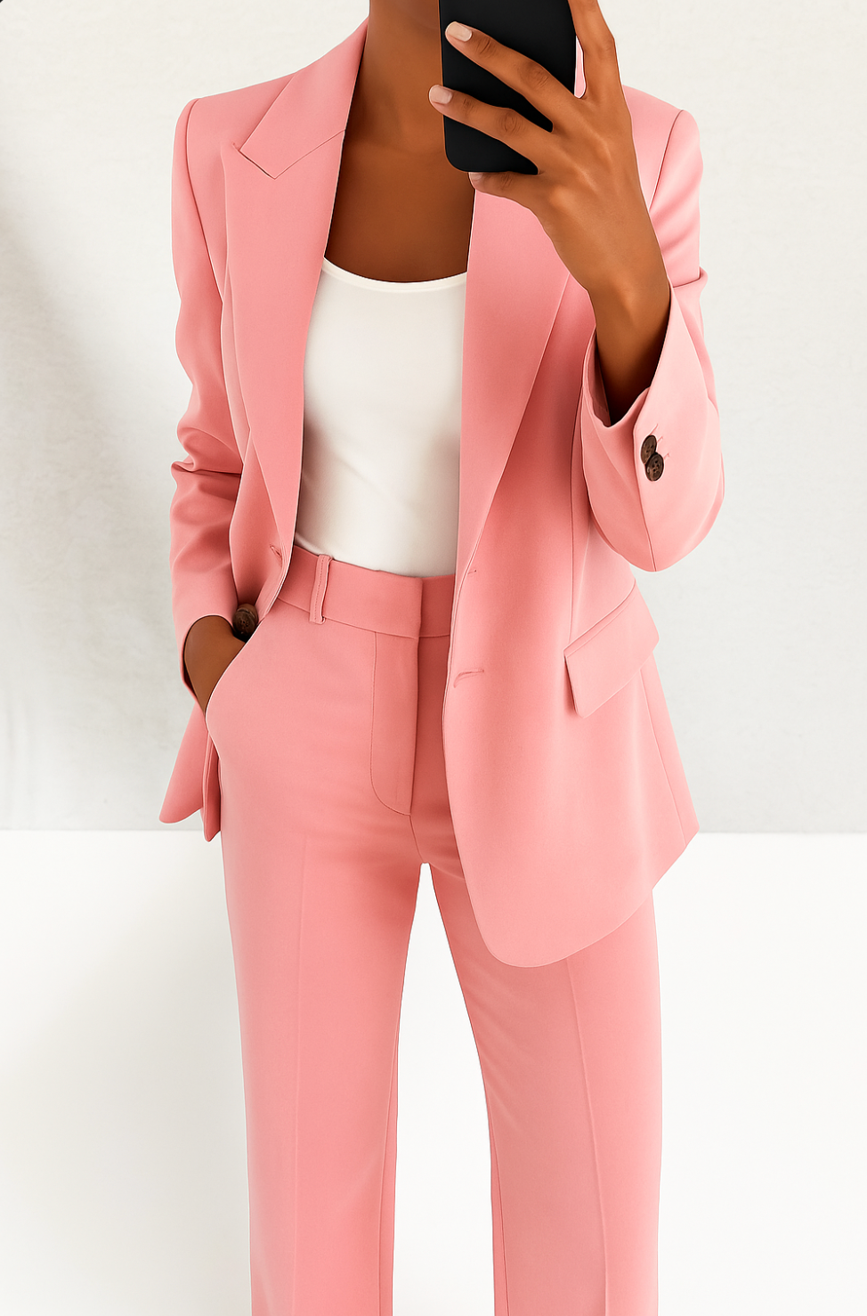 Brenda - Timeless Tailored Set | Elegant Two-Piece Slim Fit Suit