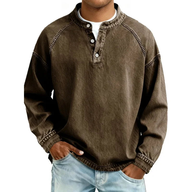 Beckett™ | Vintage Button-Up Shirt