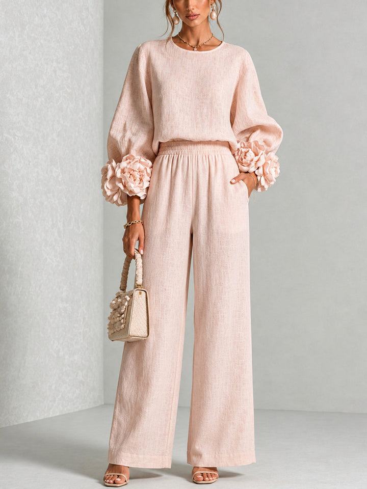 Yolanda™ Ruffle Cuff Two-Piece Set