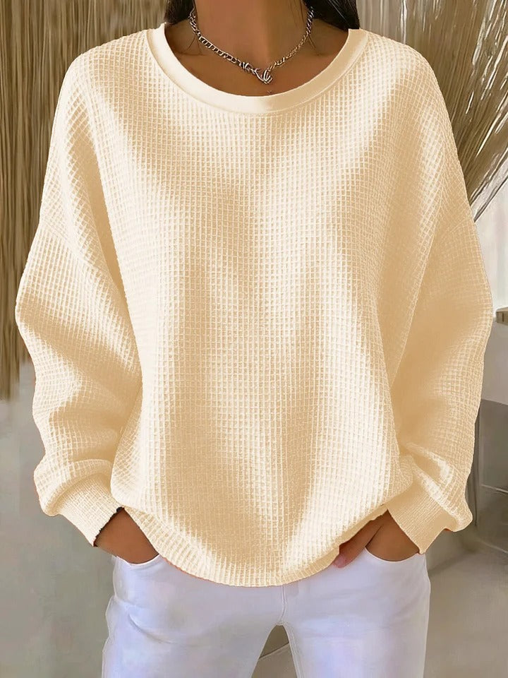 Norma | Classic Waffle-Knit Sweater