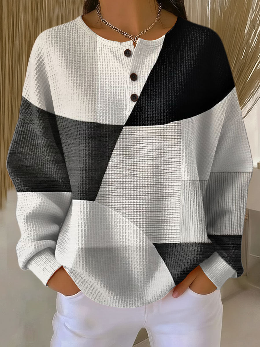 Palmira | Textured Double-Layer Sweater