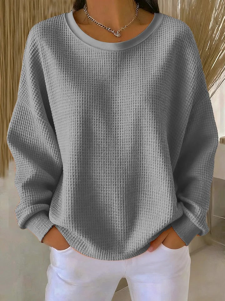 Norma | Classic Waffle-Knit Sweater