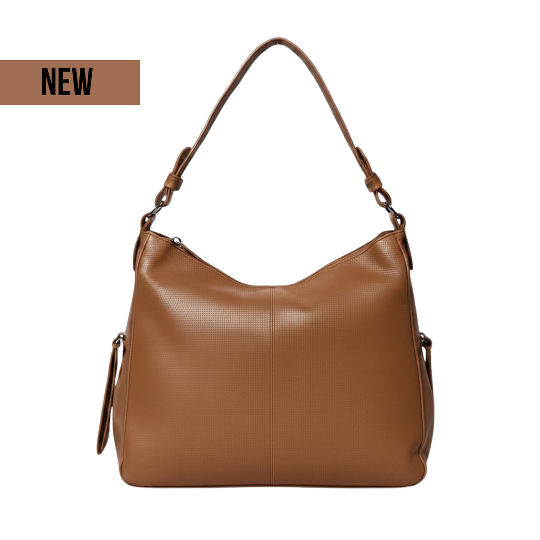 Luxury Leather Hobo Anti-Theft Handbag 2.0 + FREE Pouch Wallet (6-Layer Security Edition)