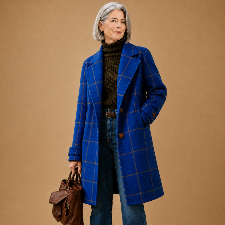 Bethany | Classic Checkered Coat