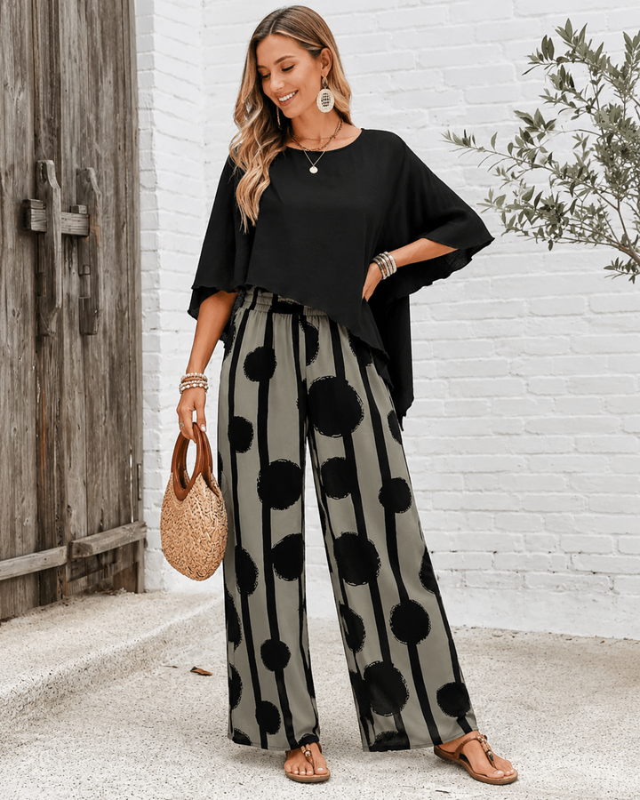 Beverly™ Polka Dot Wide-Leg Two-Piece Set