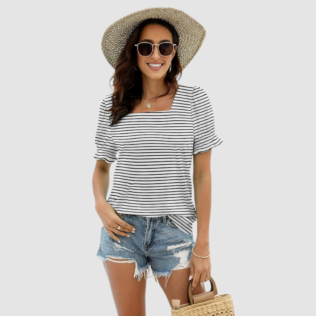 Célina™ Square Neck Top