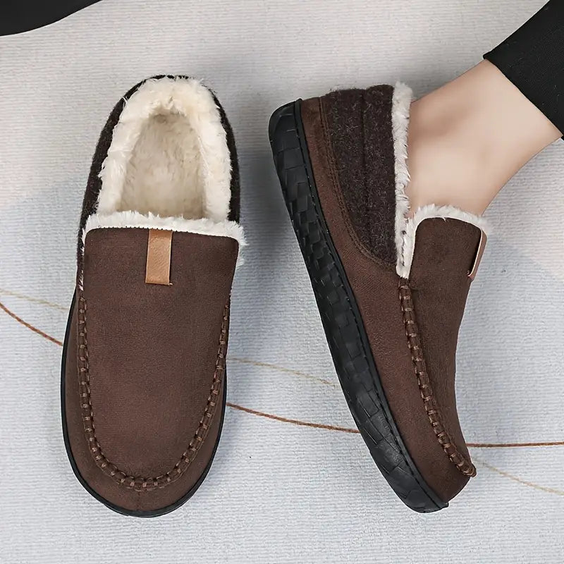 Plush Comfort Loafers – Cozy Warmth for Chilly Days