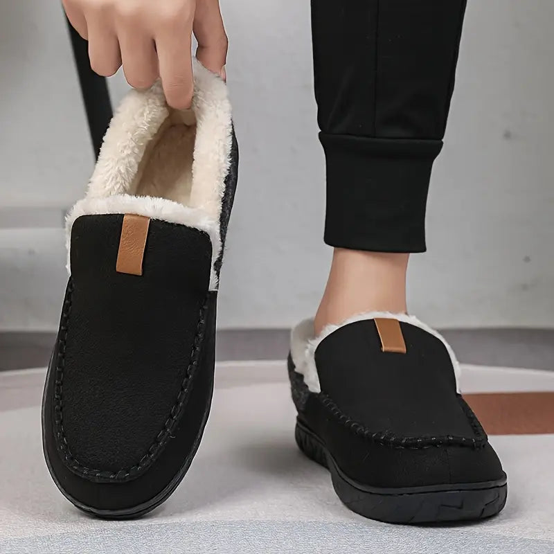 Plush Comfort Loafers – Cozy Warmth for Chilly Days