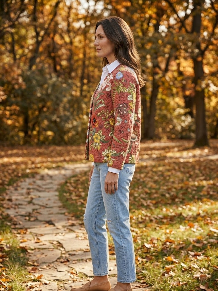 Floral Vintage Cardigan